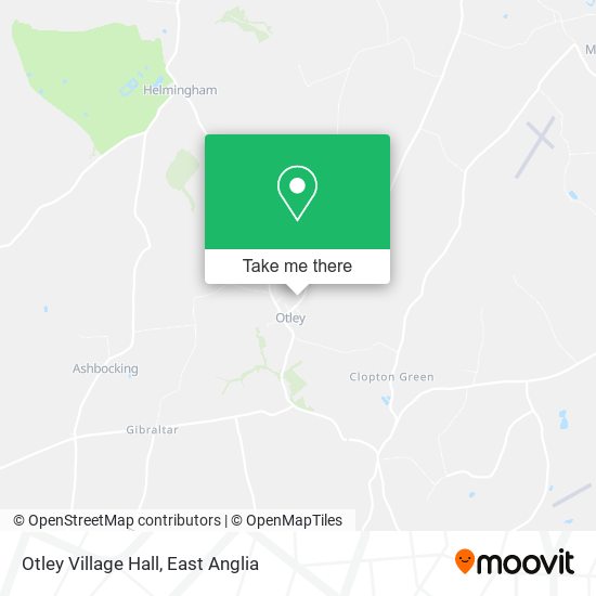 Otley Village Hall map