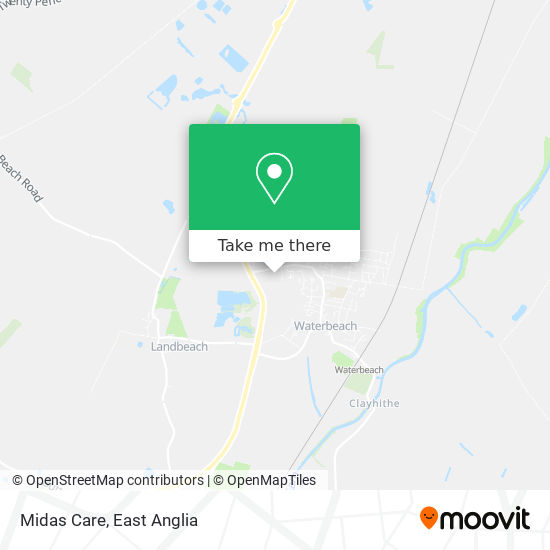 Midas Care map