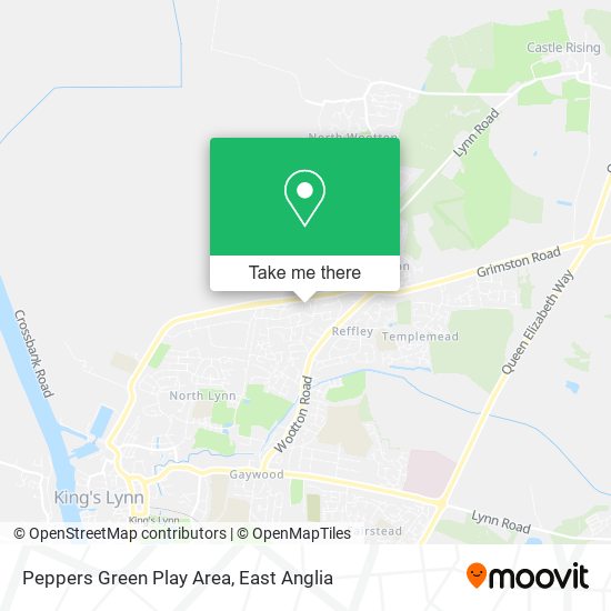 Peppers Green Play Area map