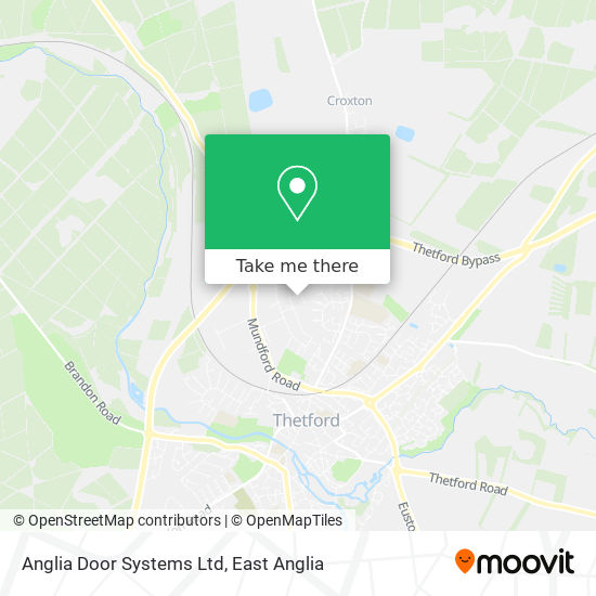 Anglia Door Systems Ltd map