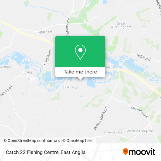Catch 22 Fishing Centre map