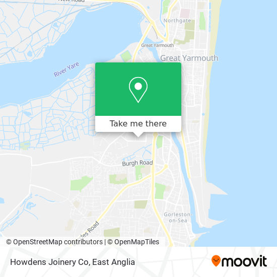 Howdens Joinery Co map