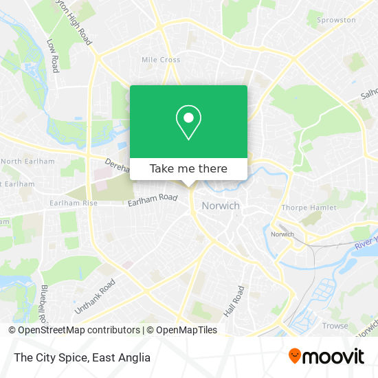 The City Spice map