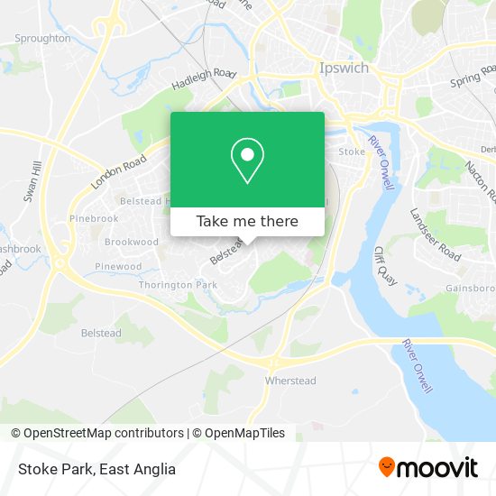Stoke Park map