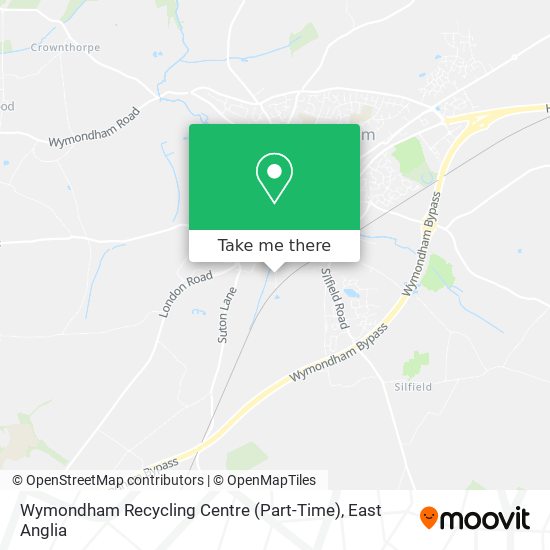 Wymondham Recycling Centre (Part-Time) map