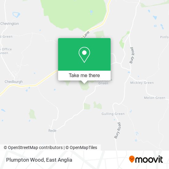 Plumpton Wood map