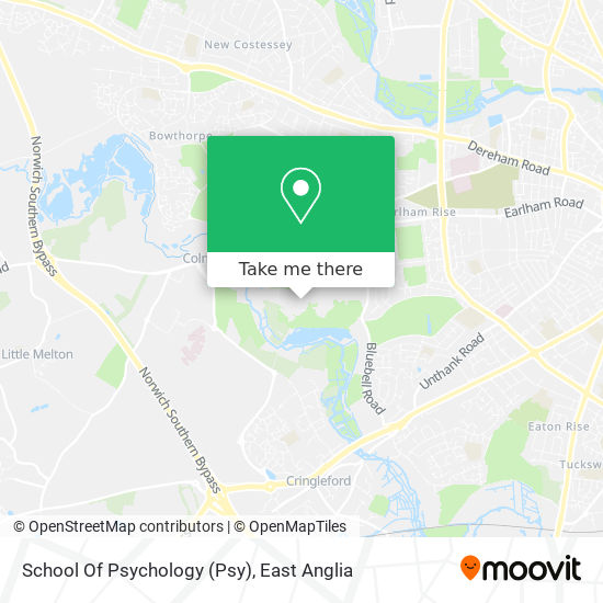 School Of Psychology map