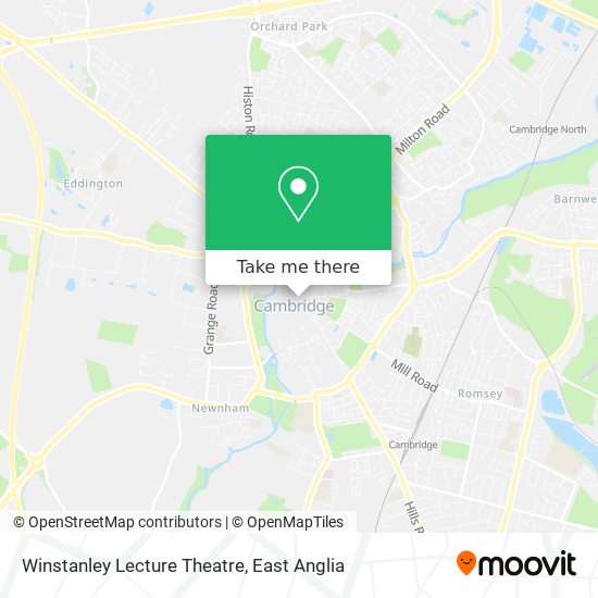 Winstanley Lecture Theatre map