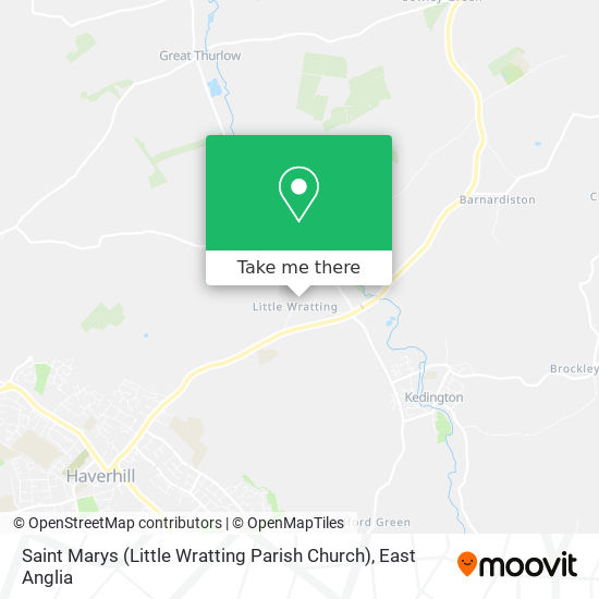 Saint Marys (Little Wratting Parish Church) map