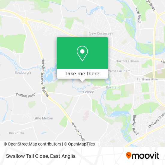 Swallow Tail Close map