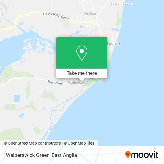 Walberswick Green map