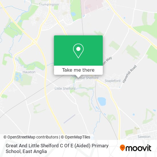 Great And Little Shelford C Of E (Aided) Primary School map