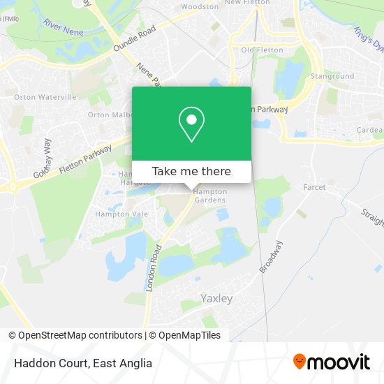 Haddon Court map