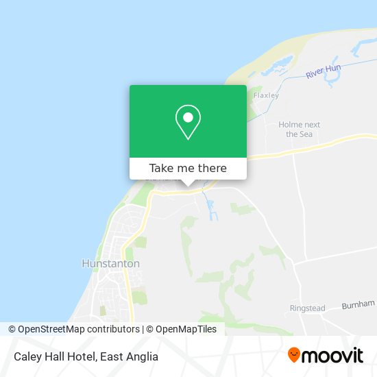 Caley Hall Hotel map