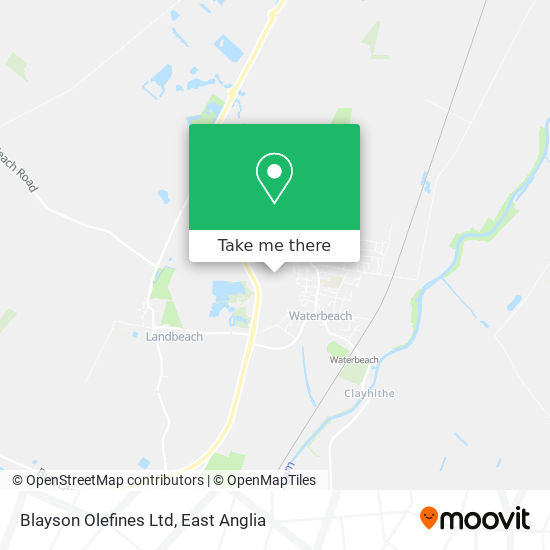 Blayson Olefines Ltd map