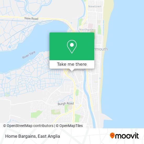 Home Bargains map