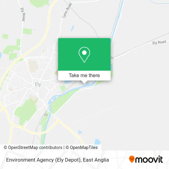 Environment Agency (Ely Depot) map