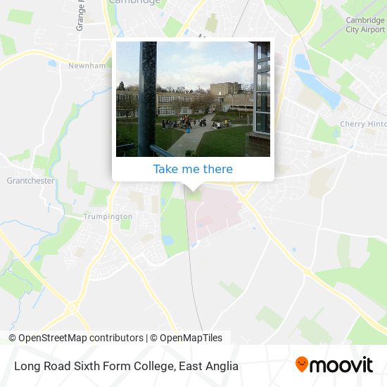 Long Road Sixth Form College map