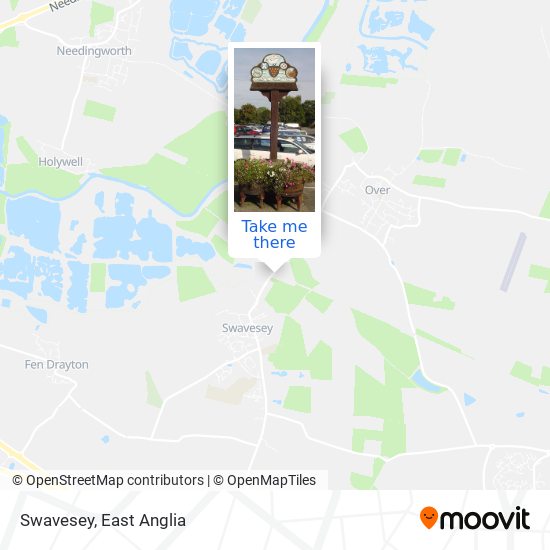 Swavesey map