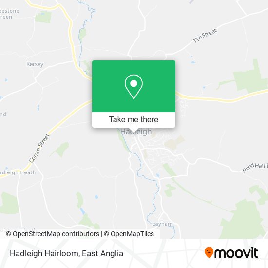 Hadleigh Hairloom map