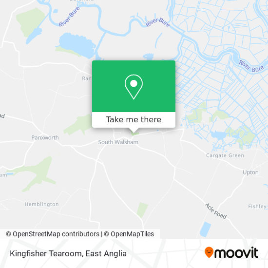 Kingfisher Tearoom map