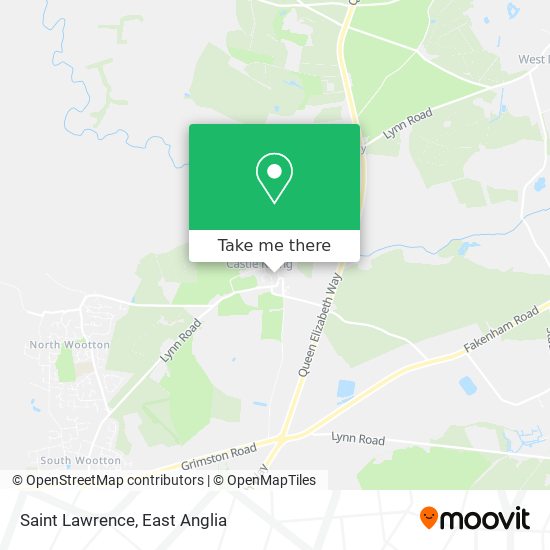 Saint Lawrence map