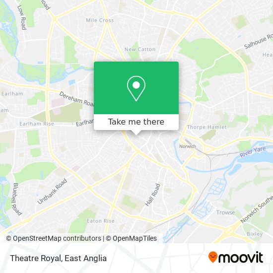 Theatre Royal map