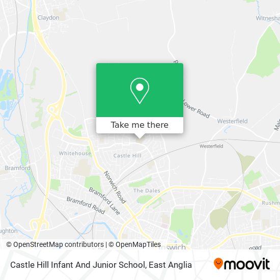 Castle Hill Infant And Junior School map