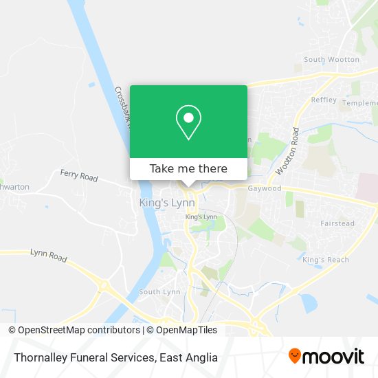 Thornalley Funeral Services map