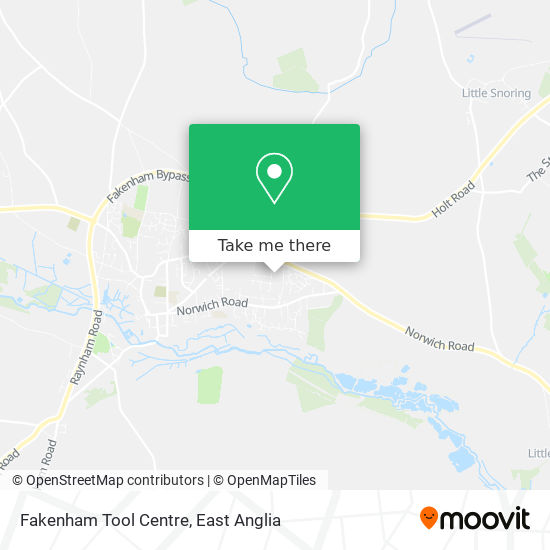 Fakenham Tool Centre map