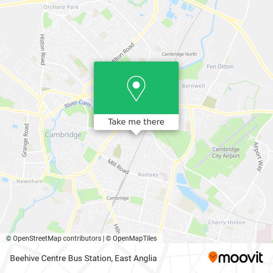 Beehive Centre Bus Station map