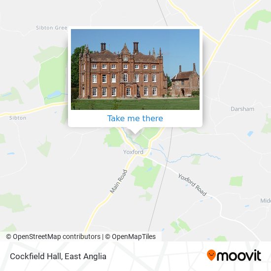 Cockfield Hall map