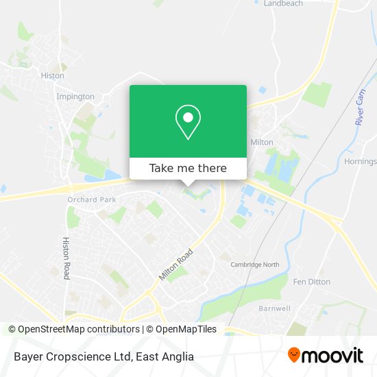 Bayer Cropscience Ltd map