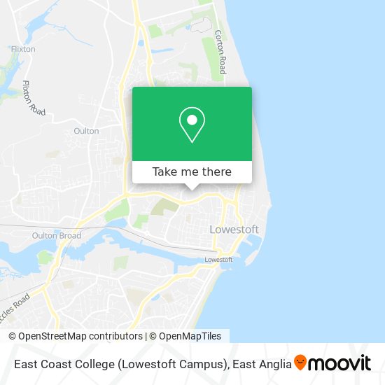 East Coast College (Lowestoft Campus) map