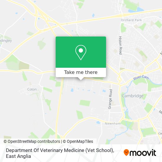 Department Of Veterinary Medicine (Vet School) map