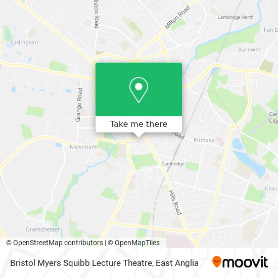 Bristol Myers Squibb Lecture Theatre map