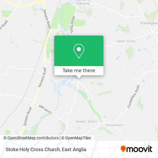 Stoke Holy Cross Church map