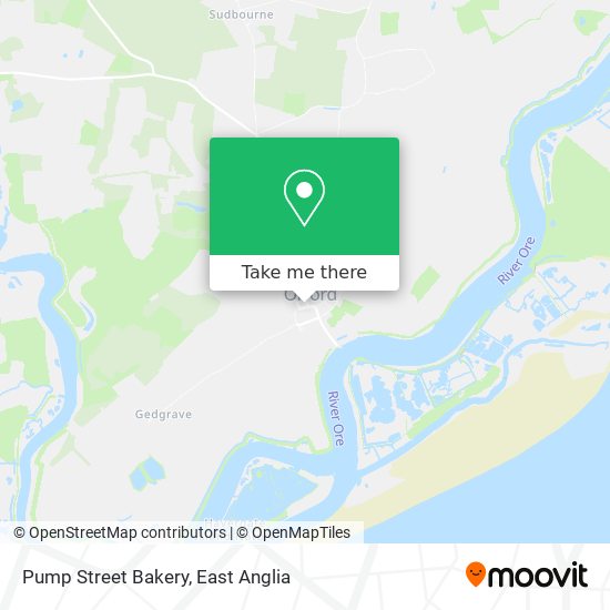 Pump Street Bakery map