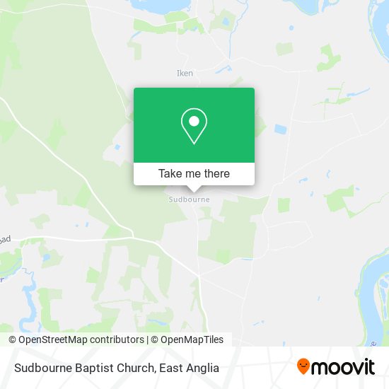 Sudbourne Baptist Church map