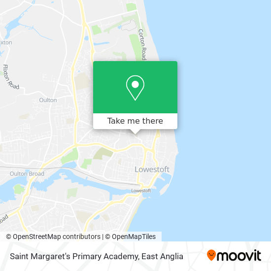 Saint Margaret's Primary Academy map