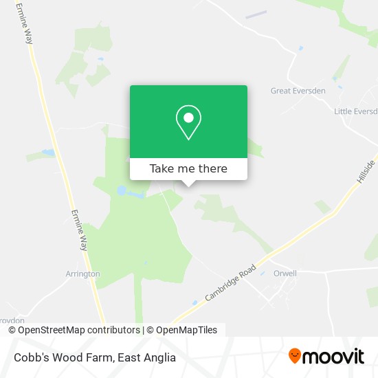 Cobb's Wood Farm map