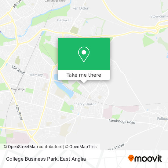 College Business Park map