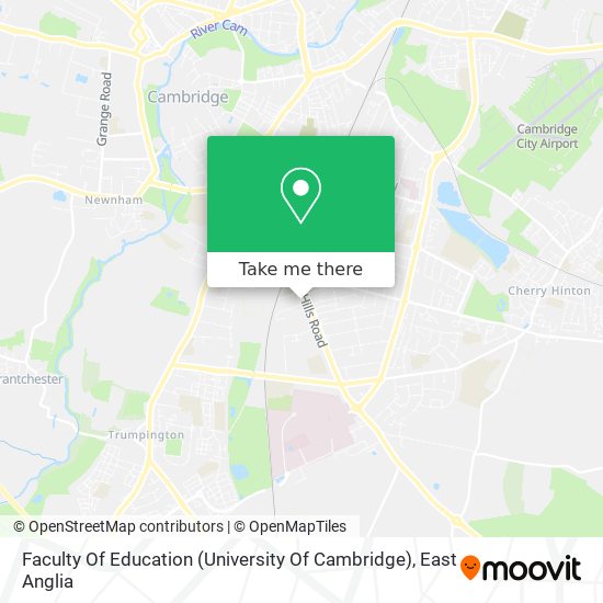 Faculty Of Education (University Of Cambridge) map