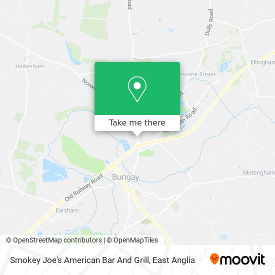 Smokey Joe's American Bar And Grill map
