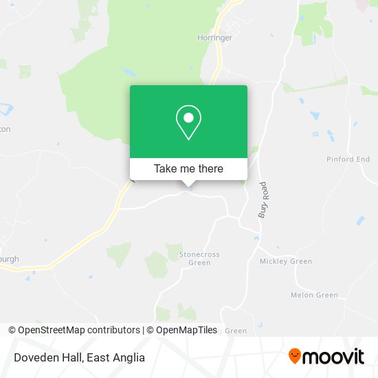 Doveden Hall map