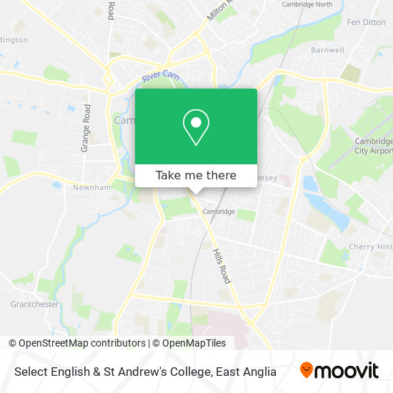 Select English & St Andrew's College map