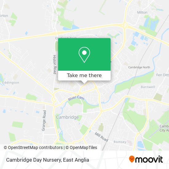 Cambridge Day Nursery map