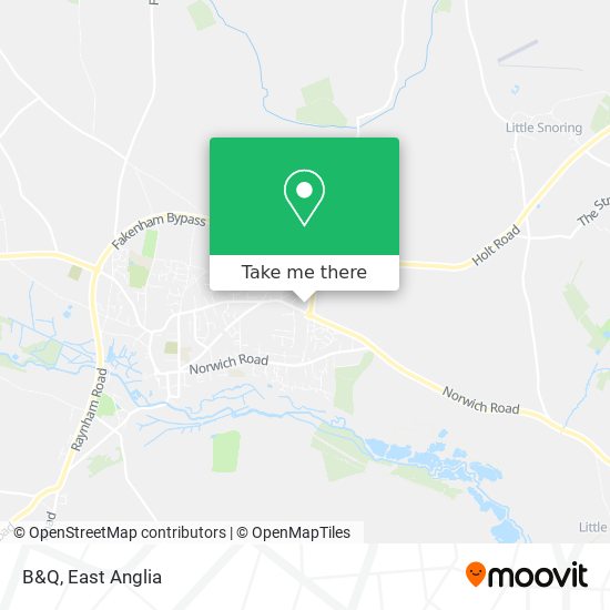 B&Q map