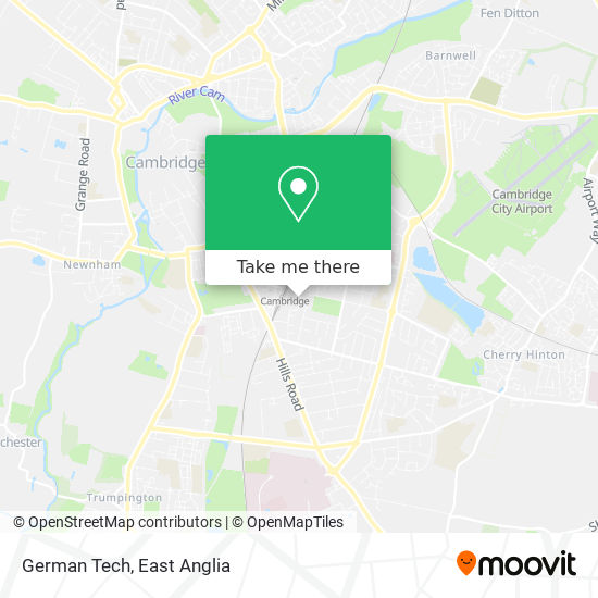 German Tech map