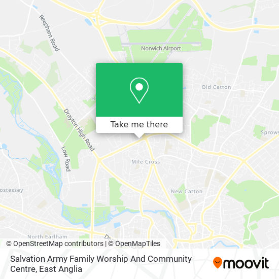 Salvation Army Family Worship And Community Centre map
